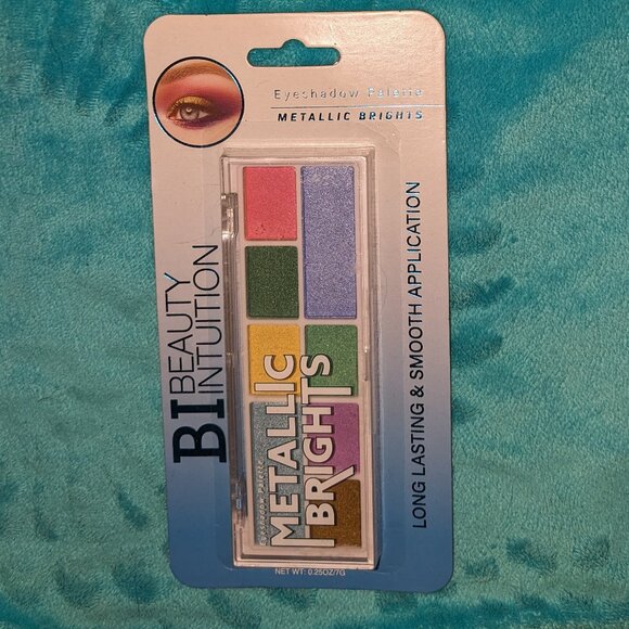 BI Beauty Intuition Metallic Brights eyeshadow palette NWT - Picture 2 of 3